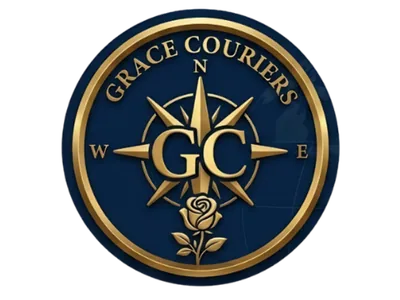 Grace Couriers logo, a business consulting client of Her Legacy Consulting