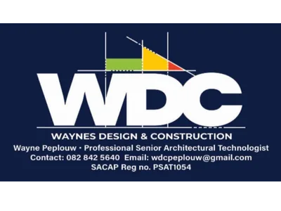Waynes Design and Construction logo, a business consulting client of Her Legacy Consulting
