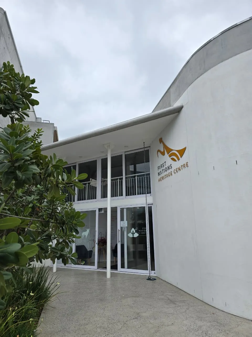 Entrance of the First Nations Heritage Centre in Cape Town, the venue for Her Legacy Consulting business events